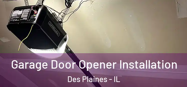  Garage Door Opener Installation Des Plaines - IL