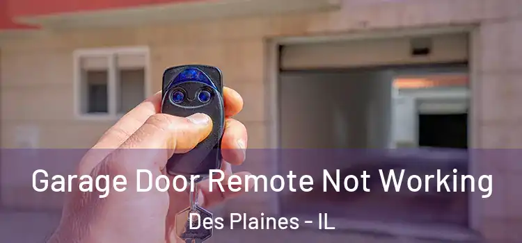  Garage Door Remote Not Working Des Plaines - IL