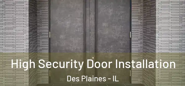 High Security Door Installation Des Plaines - IL
