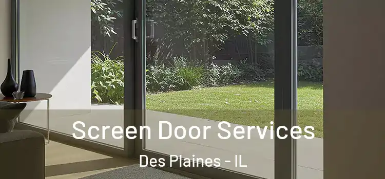 Screen Door Services Des Plaines - IL
